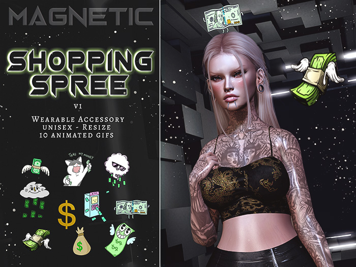 Magnetic - Shopping Spree V1