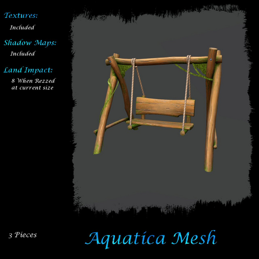 Aquatica Mesh - AM025980 Log Swing