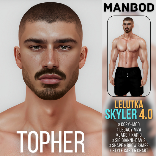 [MANBOD] Topher x LeLUTKA Skyler 4.0