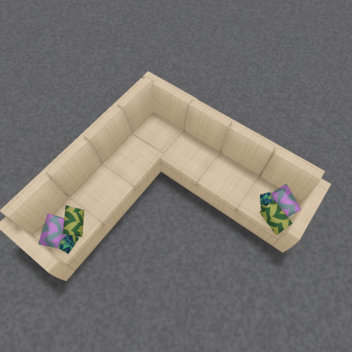 Sofa Six Seater PBR