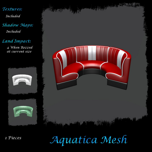 Aquatica Mesh - AM025988 Round Booth