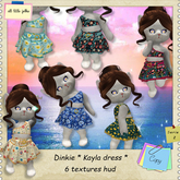 Dinkie * Kayla dress * serie 2 with hud