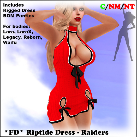 *FD* Riptide Dress [Boxed] Raiders