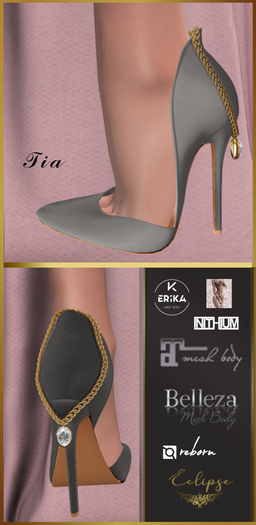 .::: YS_Tia_Shoes_Grey :::. 