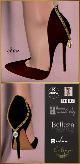 .::: YS_Tia_Shoes_Bordeaux :::. 