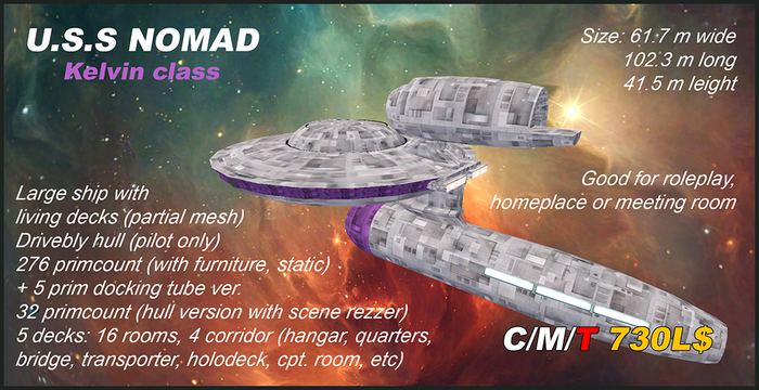 Nomad starship