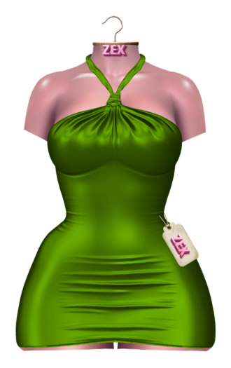 Becky dress * Green * Larax, Reborn, Waifu, Legacy, Perky