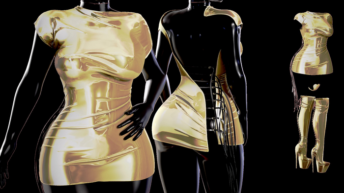Ahuela Gold Set