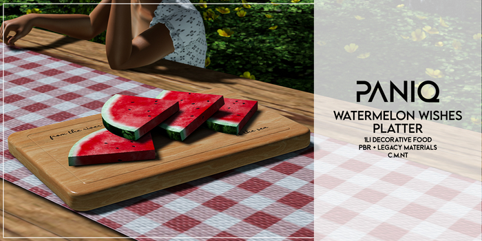 PANIQ - Watermelon Wishes Platter