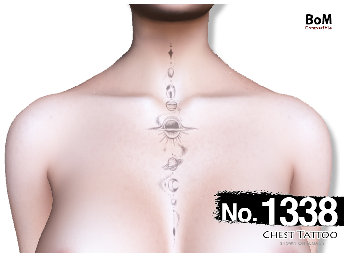 (Chest Tattoo) No.1338