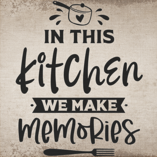In This Kitchen -Canvas Artwork-