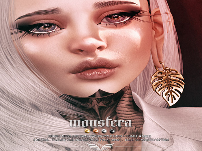 A*S MONSTERA_^^Swallow^^Dropped Ears_FATPACK_(wear me)