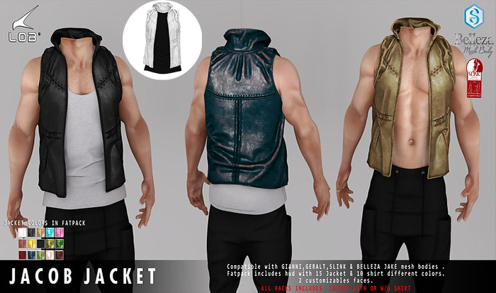 [LOB] JACOB JACKET - WHITE