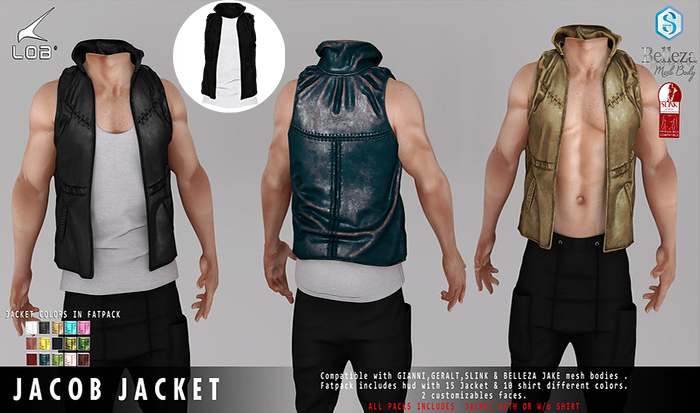[LOB] JACOB JACKET - BLACK