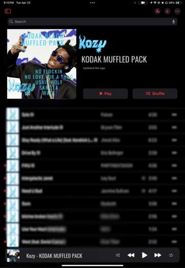 Kozy - Kodak Black Muffled