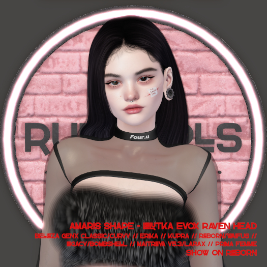 RudeGirls - Amaris Shape for LeLUTKA EVOX RAVEN HEAD