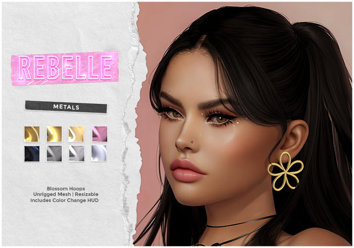 Rebelle - Blossom Hoops