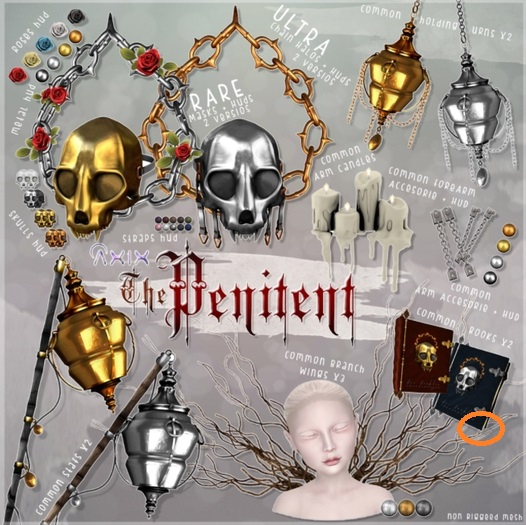 ::Axix:: ThePenitentGacha Book [Silver]