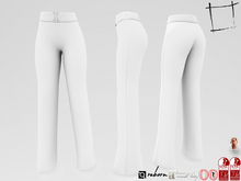 Full Perm Over Heels Floor Length High Waist Pants With Belt Maitreya Slink (Physics,Hourglass) Legacy Ebody Reborn