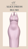 DRAMA QUEEN Alice Dress - Blush (ADD)