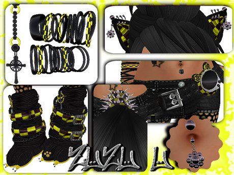 Second Life Marketplace - !...:::ZUZU~U::...! ~Lexi Kitty~ Neko Outfits