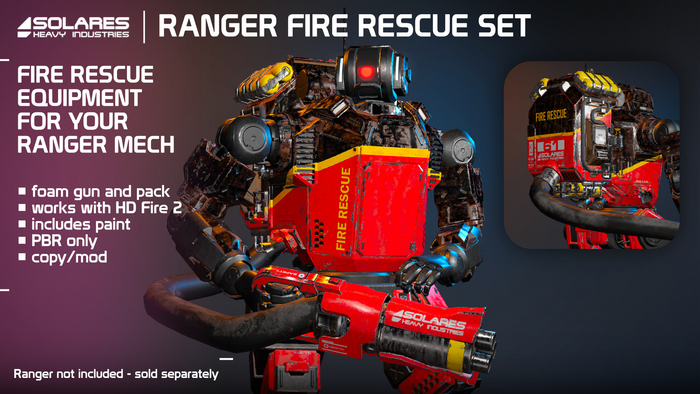 solares >> Ranger Fire Rescue Set