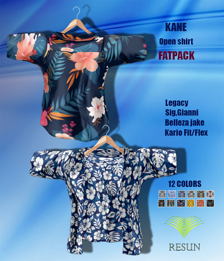 Res_Kane Open shirt Fatpack