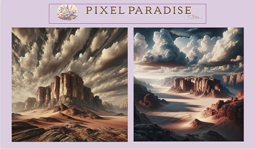 PIXEL PARADISE - Desert Hills