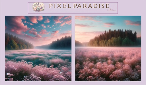 PIXEL PARADISE - Baby Breath