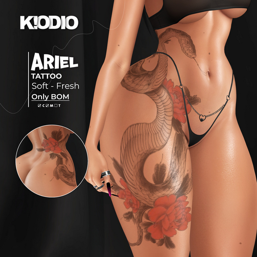 KIODIO - Ariel Tattoo - BOM