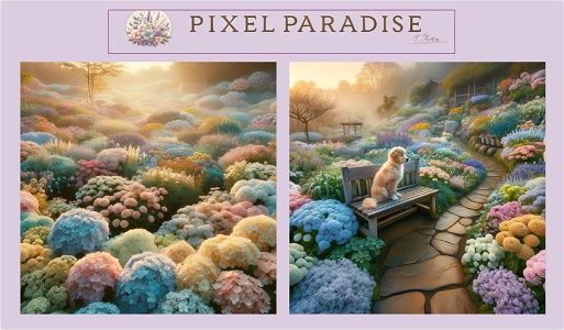PIXEL PARADISE - Lush Garden
