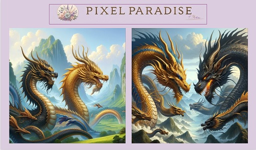 PIXEL PARADISE - Dragon Dance