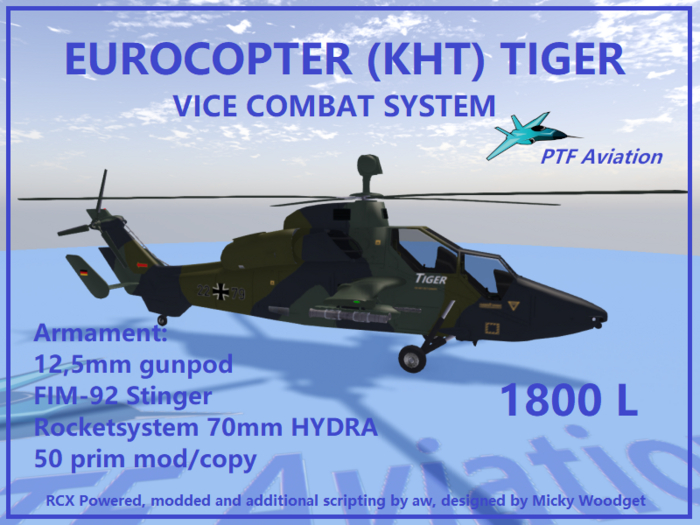 PTF Eurocopter Tiger  (KHT) V1
