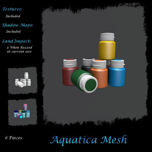 Aquatica Mesh - AM026002 Paint Tubs