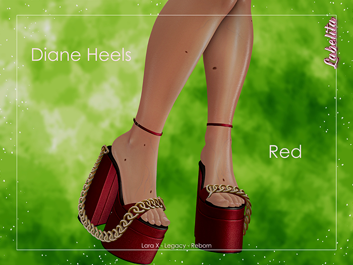 [LABELITA] Diane Heels Red