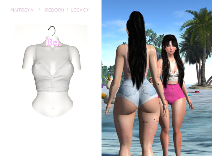 Be.Radikal.Be.Unique. Yaileen's TOP * ADD- WHITE