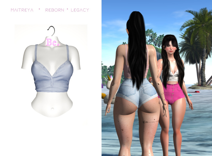 Be.Radikal.Be.Unique. Yaileen's TOP * ADD-LIGHTBLUE