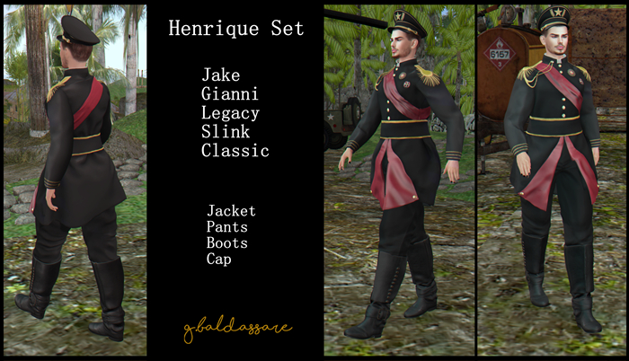 ::G.B-Henrique Set::  Military Uniform