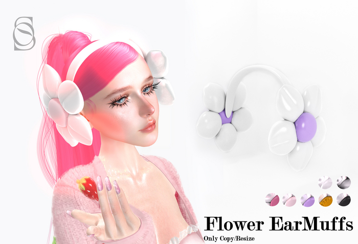 Ohrion Store- Flower EarMuffs Fatpack