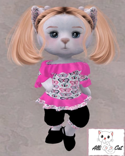 Butterfly Pants Set