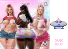 #UNIVERSA - Muva Set  [TOP] - Dark Blue - Kupra - Lara X - Reborn - Legacy - Peach - Bombshell - Waifu - Juicy - Mounds