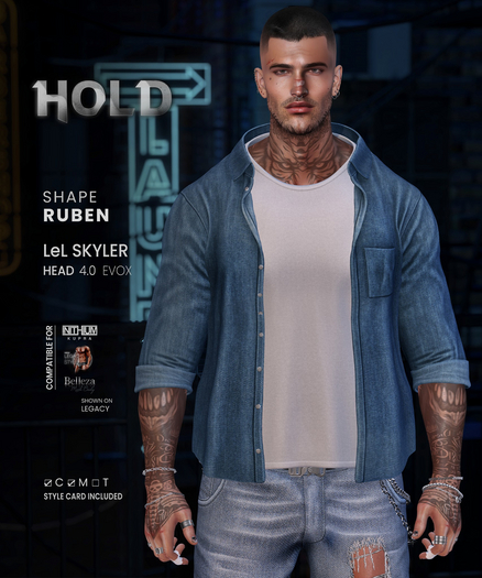 HOLD SHAPES - Ruben - Shape LeLUTKA Skyler 4.0 EVOX/LEG/JAK/KAR