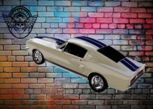 Mustang Shelby GT 500 - White - CAR