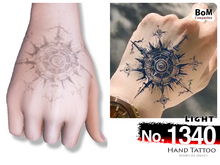 (Hand Tattoo) No.1340 Light