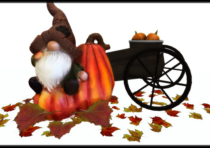 [AE] Home & Garden - Fall Gnome Garden Decor 1