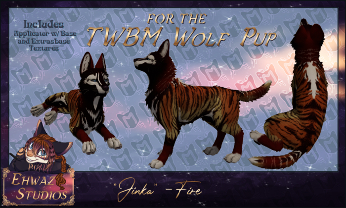 =[M]= "Jinka" - Fire [TWBM Wolf Pup]