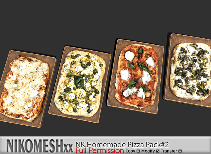 ::NIKOMESH::Full Permission NK.Homemade Pizza Pack#2