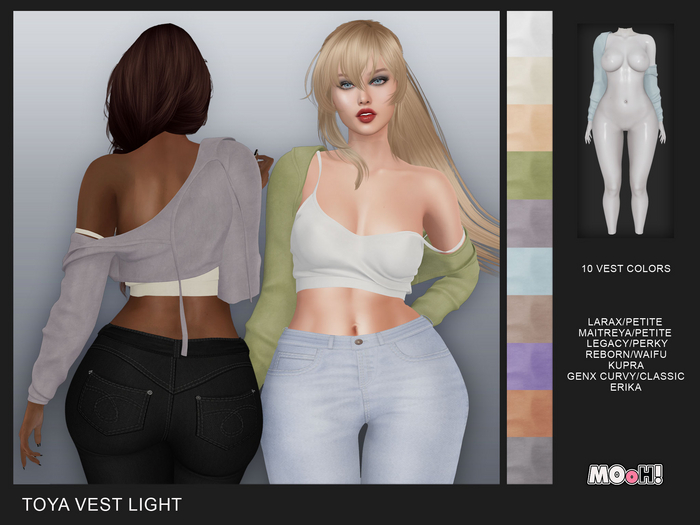 MOoH! Toya vest light (Add)
