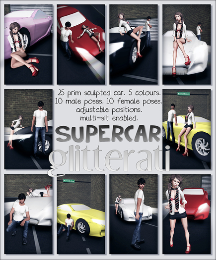 GLITTERATI - Supercar - Girly