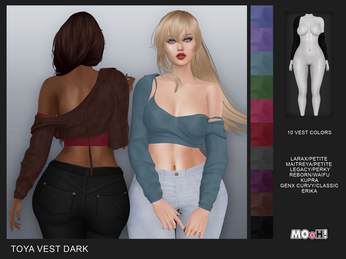 MOoH! Toya vest dark (Add)